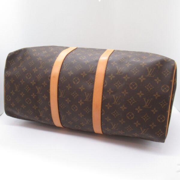 2101218056884 6 Louis Vuitton Keepall 50 Bag Monogram Brown