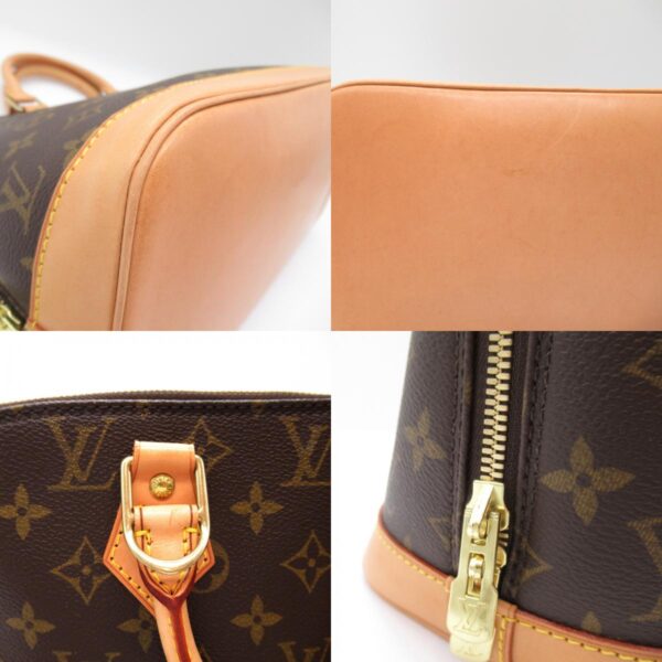 2101218057133 8c Louis Vuitton Alma Handbag Monogram Brown