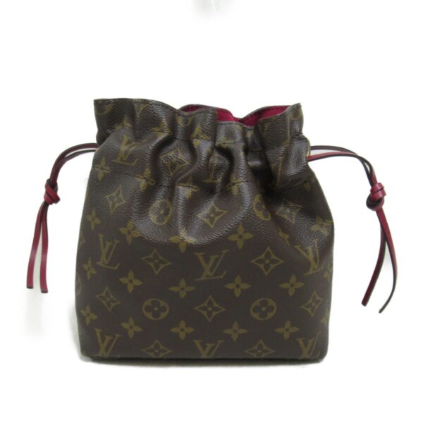 2101218058093 2 Louis Vuitton Posh Noe Accessory Pouch Monogram Brown