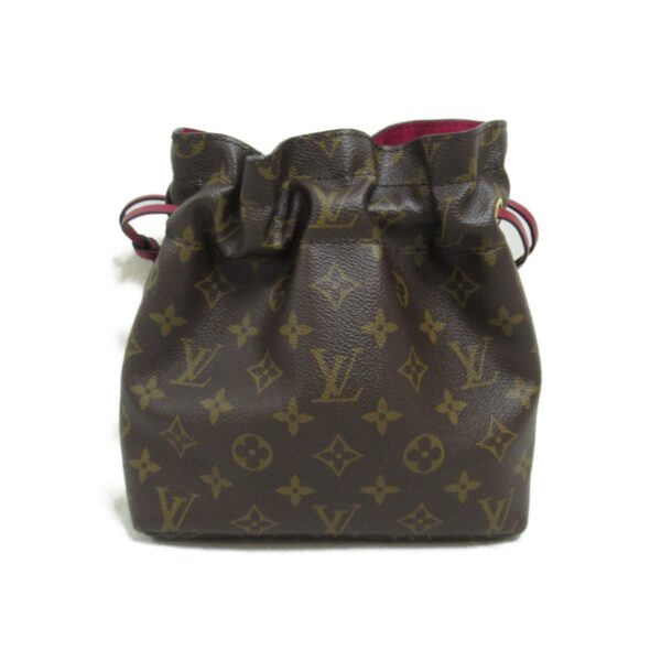 2101218058093 3 Louis Vuitton Posh Noe Accessory Pouch Monogram Brown