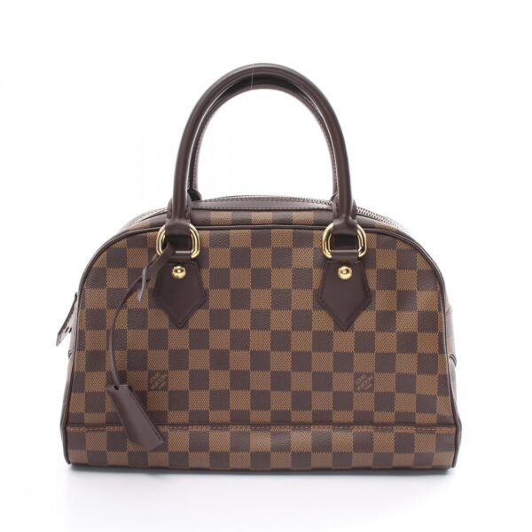 2101218058680 1 Louis Vuitton Duomo Handbag Leather Damier Brown