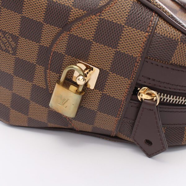 2101218058680 6 Louis Vuitton Duomo Handbag Leather Damier Brown