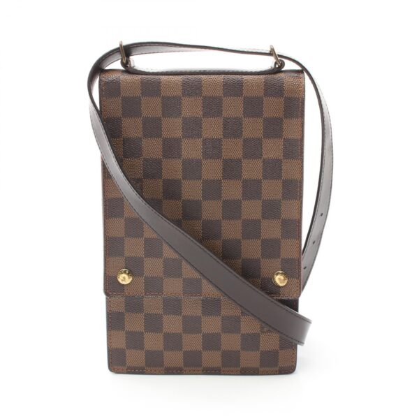 2101218058741 1 Louis Vuitton Portobello Damier Shoulder Bag Brown