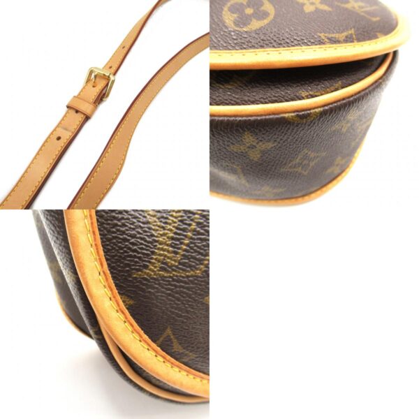 2101218059625 10c Louis Vuitton Menilmontant PM Shoulder Bag Monogram Brown