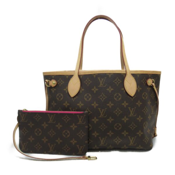 2101218066180 2 Louis Vuitton Neverfull PM Tote Bag Monogram Brown