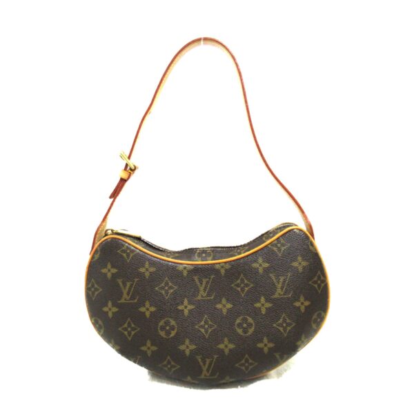 2101218073270 2 Louis Vuitton Pochette Croissant Shoulder Bag Monogram Brown