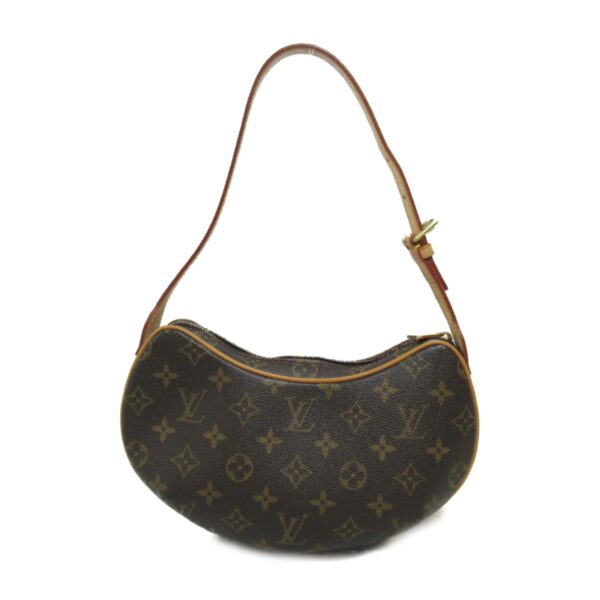 2101218073270 3 Louis Vuitton Pochette Croissant Shoulder Bag Monogram Brown