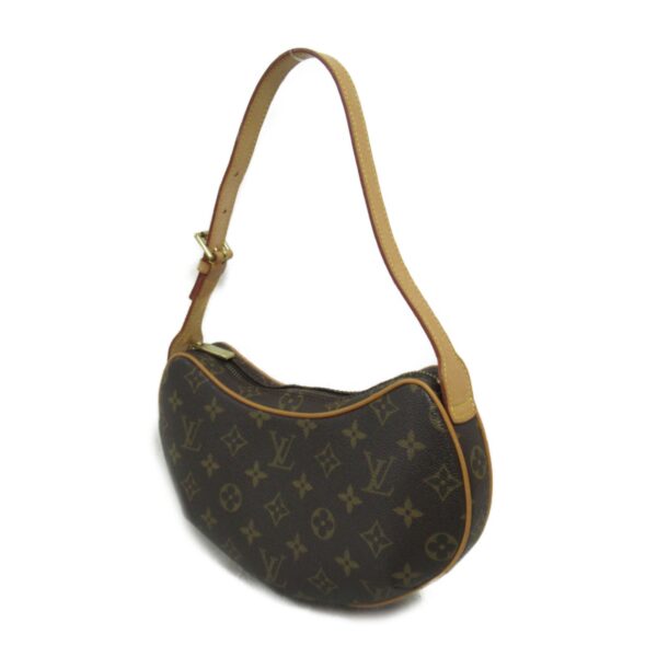 2101218073270 4 Louis Vuitton Pochette Croissant Shoulder Bag Monogram Brown