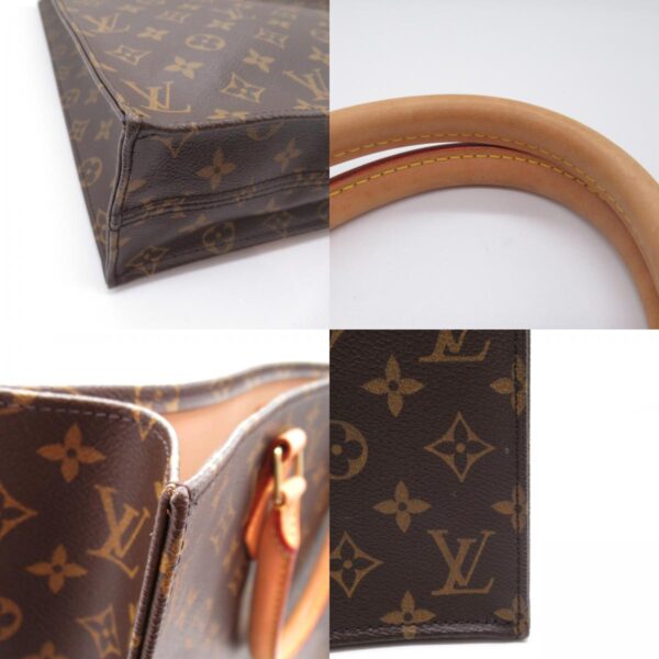 2101218073348 10c Louis Vuitton Sac Plat Tote Bag Monogram Brown