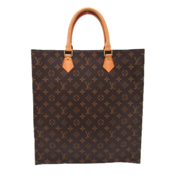 2101218073348 5 Louis Vuitton Sac Plat Tote Bag Monogram Brown