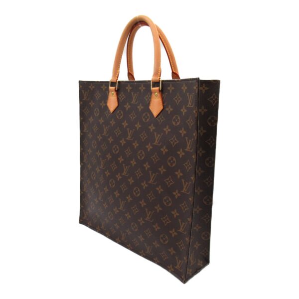 2101218073348 6 Louis Vuitton Sac Plat Tote Bag Monogram Brown