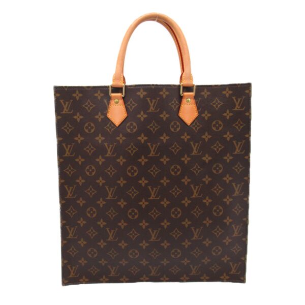 2101218073348 7 Louis Vuitton Sac Plat Tote Bag Monogram Brown