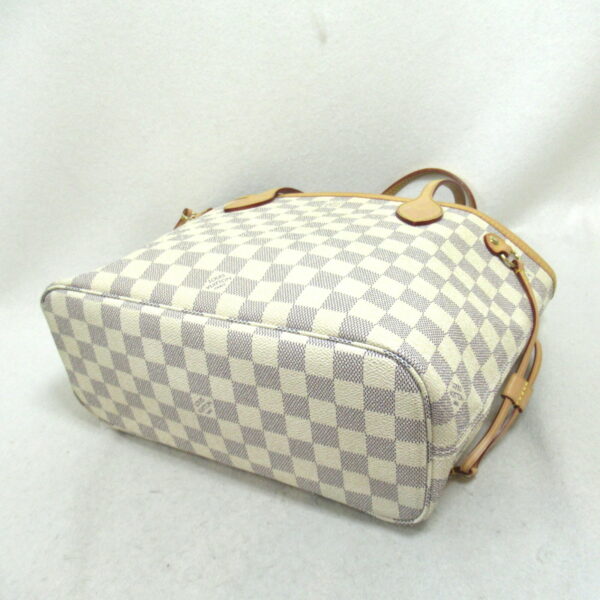 2101218073393 5 Louis Vuitton Neverfull PM Tote Bag Damier Azur Ivory