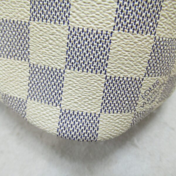 2101218073393 6 Louis Vuitton Neverfull PM Tote Bag Damier Azur Ivory