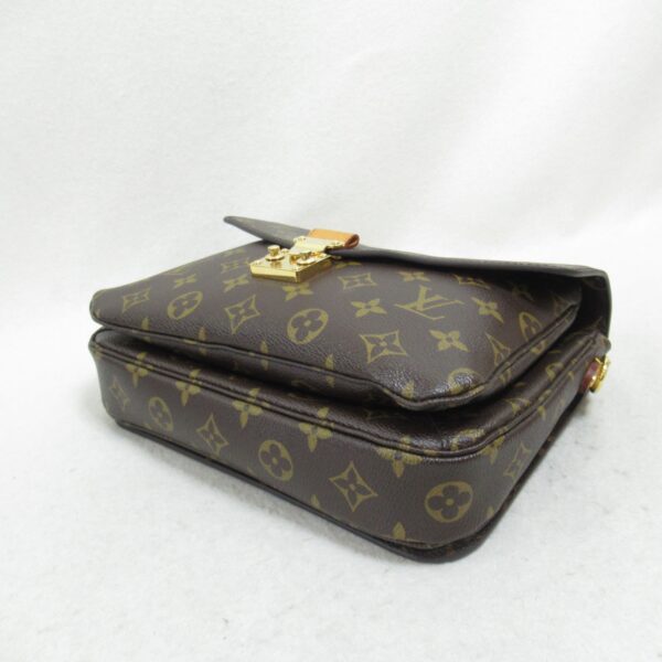 2101218073508 5 Louis Vuitton Pochette Métis MM 2WAY Shoulder Bag Brown