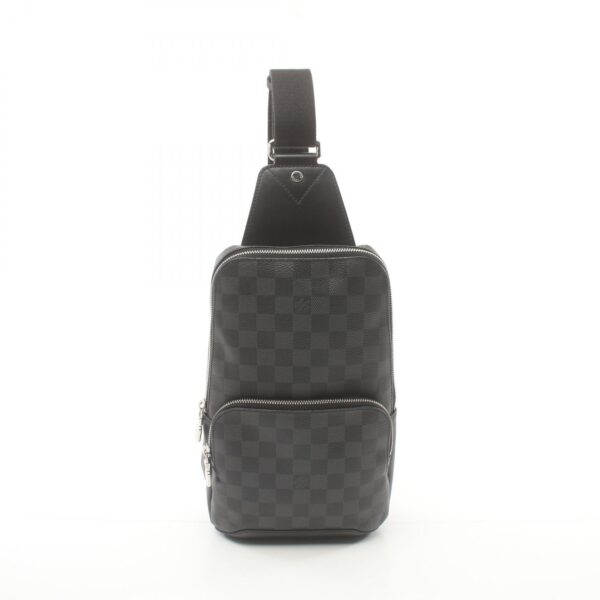 2101218084818 1 Louis Vuitton Avenue Sling Bag Damier Graphite Black