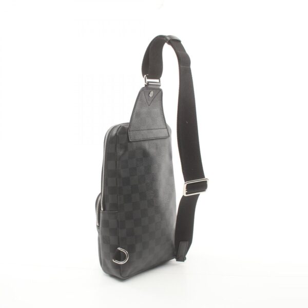 2101218084818 2 Louis Vuitton Avenue Sling Bag Damier Graphite Black