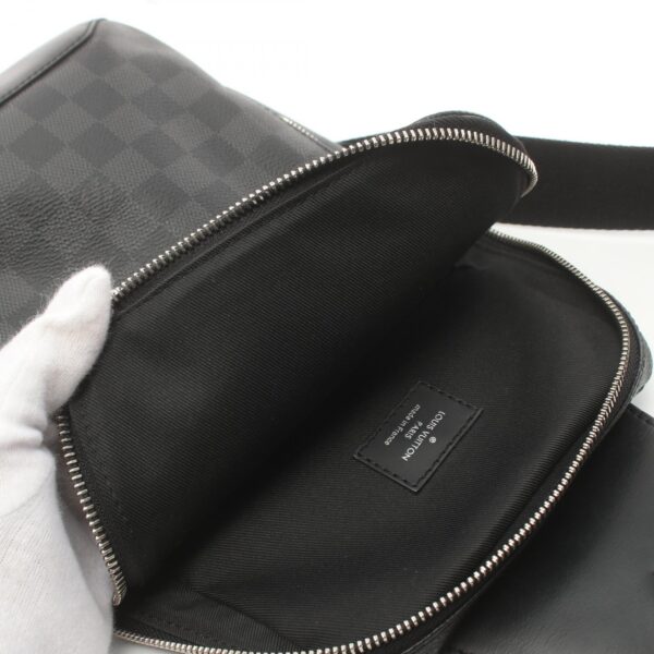 2101218084818 9 Louis Vuitton Avenue Sling Bag Damier Graphite Black