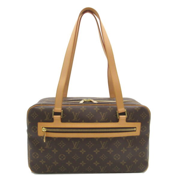 2101218085709 1 Louis Vuitton Cité GM Monogram Shoulder Bag Brown