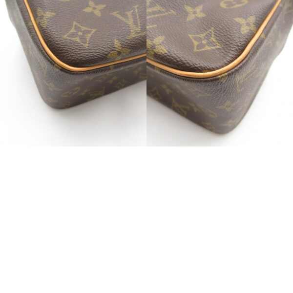 2101218085709 13c Louis Vuitton Cité GM Monogram Shoulder Bag Brown