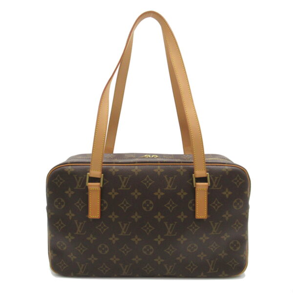 2101218085709 2 Louis Vuitton Cité GM Monogram Shoulder Bag Brown