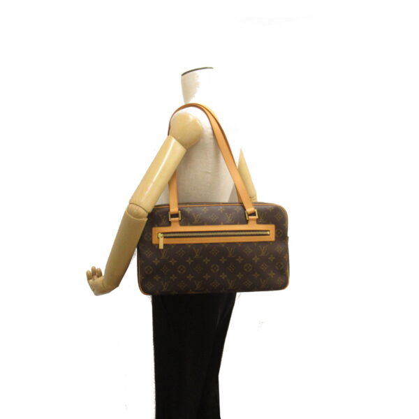 2101218085709 6 Louis Vuitton Cité GM Monogram Shoulder Bag Brown