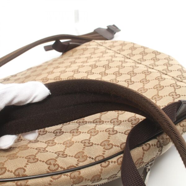 2101218086720 7 Gucci GG Rucksack Backpack Leather Beige Brown