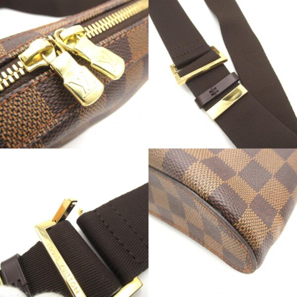 2101218088243 10c Louis Vuitton Jeronimos Waist Bag Body Bag Damier Brown