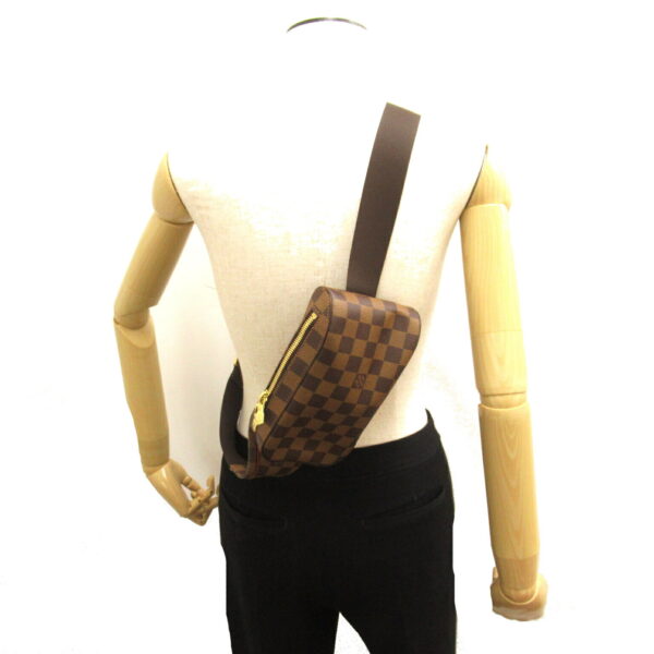 2101218088243 6 Louis Vuitton Jeronimos Waist Bag Body Bag Damier Brown