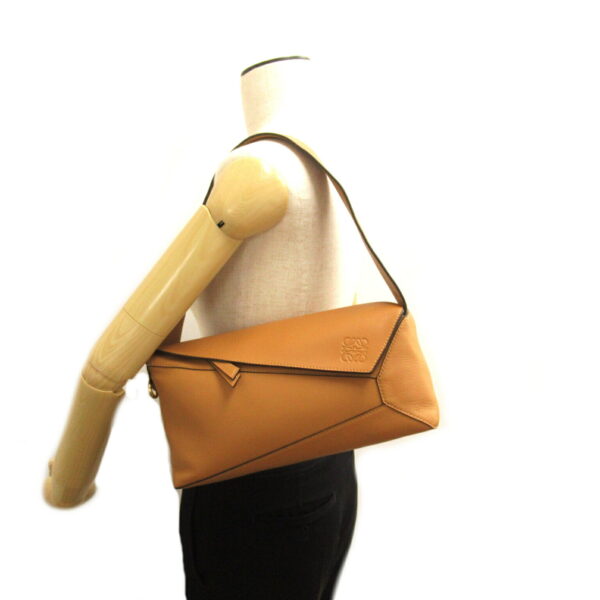 2101218092301 6 Loewe Puzzle Hobo Shoulder Bag Leather Brown Warm Desert