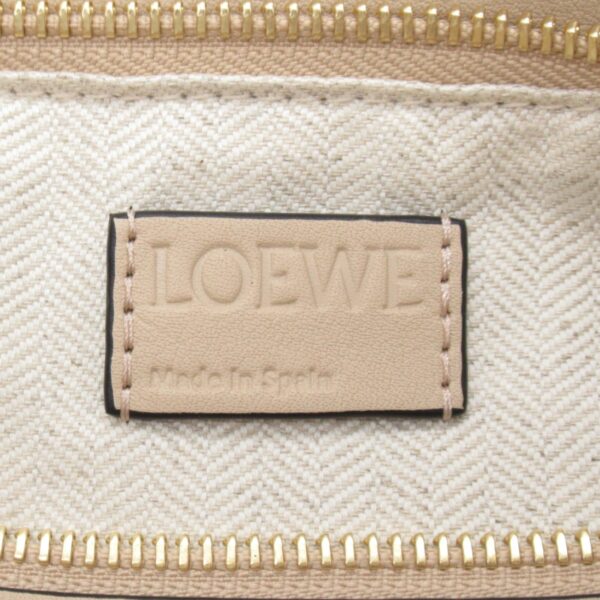 2101218093155 10 Loewe Puzzle Bag Small Shoulder Bag Leather Beige Multicolor