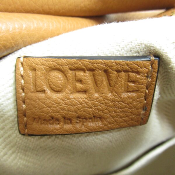 2101218093452 12 Loewe Puzzle Small Shoulder Bag Leather Beige Caramel