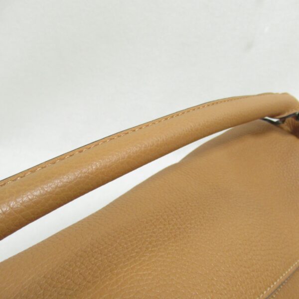 2101218093452 8 Loewe Puzzle Small Shoulder Bag Leather Beige Caramel