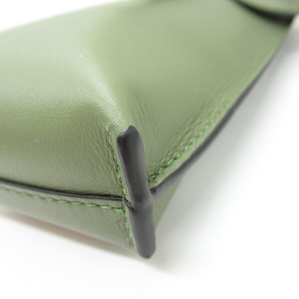 2101218094527 8 Loewe Elephant Pocket Shoulder Bag Leather Green