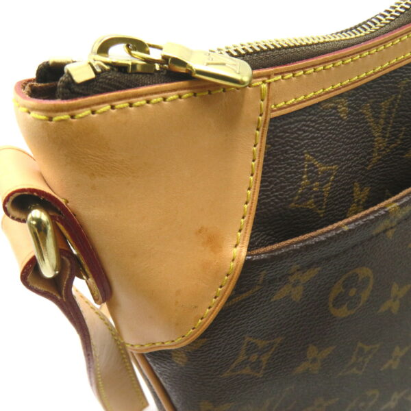 2101218100174 9 Louis Vuitton Odeon MM Monogram Shoulder Bag Brown