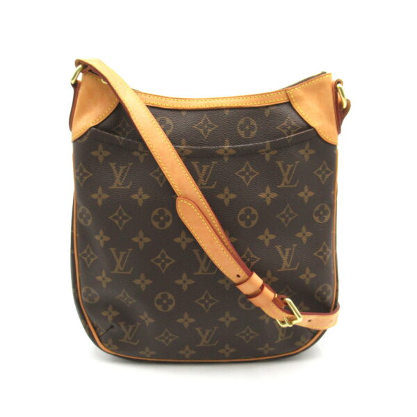 2101218104790 1 Louis Vuitton Odeon PM Monogram Shoulder Bag Brown