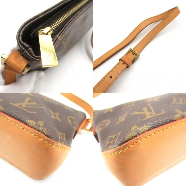 2101218105452 9c Louis Vuitton Trotter Monogram Shoulder Bag Brown