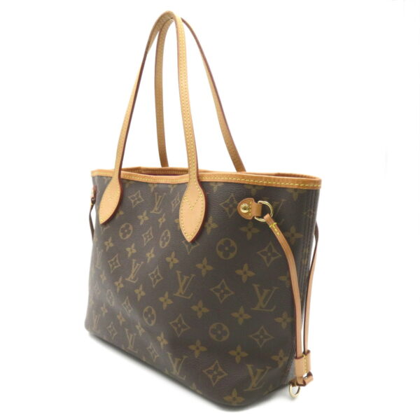 2101218105483 4 Louis Vuitton Neverfull PM Monogram Tote Bag Brown