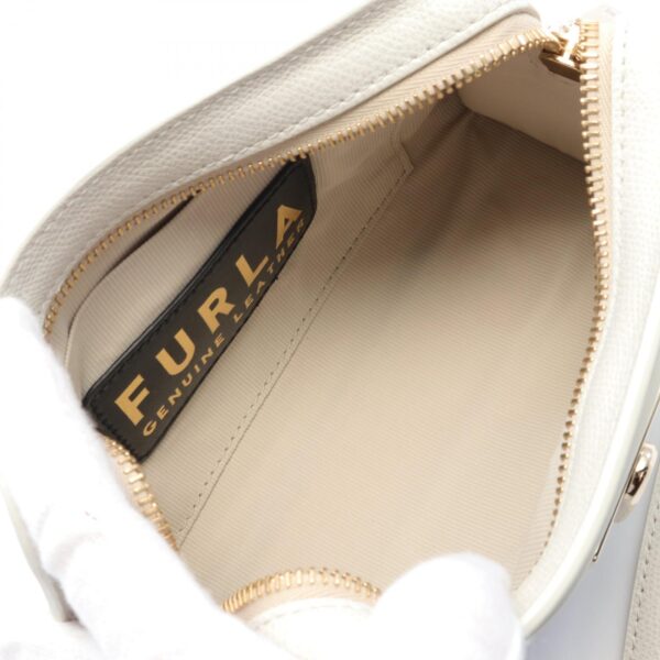 2101218117851 3 Furla 1927 Mini Crossbody Shoulder Bag Leather White