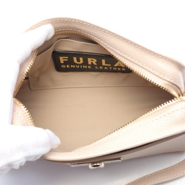 2101218117905 3 Furla Leather Shoulder Bag Beige