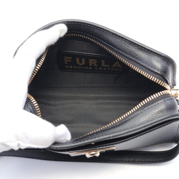 2101218117912 3 Furla Leather Shoulder Bag Black