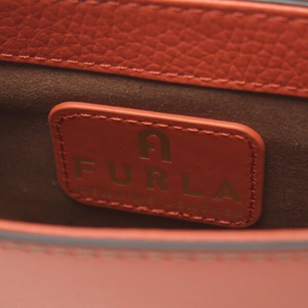 2101218118056 4 Furla Club 2 Mini Handbag Leather Brown