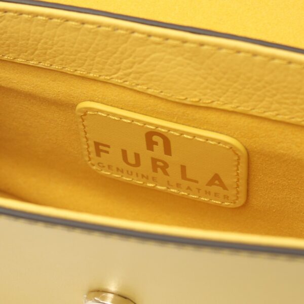 2101218118100 4 Furla Club 2 Mini Handbag Leather Yellow