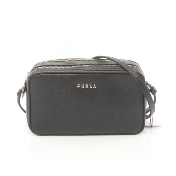 2101218118186 1 Furla Lilli XL Shoulder Bag Leather Black