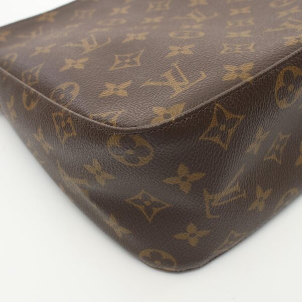 2101218141948 8 Louis Vuitton Looping MM Leather Shoulder Bag Monogram Brown