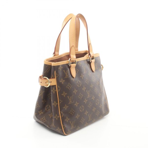 2101218142471 2 Louis Vuitton Batignolles Handbag Leather Monogram Brown