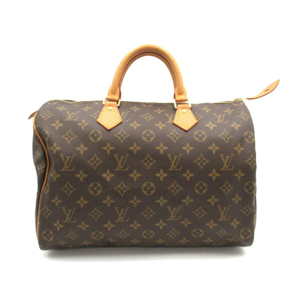 2101218142518 1 Louis Vuitton Speedy 35 Handbag Monogram Brown