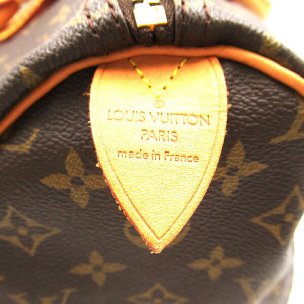 2101218142518 8 Louis Vuitton Speedy 35 Handbag Monogram Brown