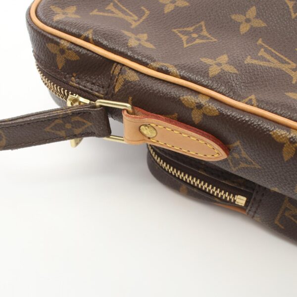 2101218142747 7 Louis Vuitton Amazon Shoulder Bag Leather Monogram Brown