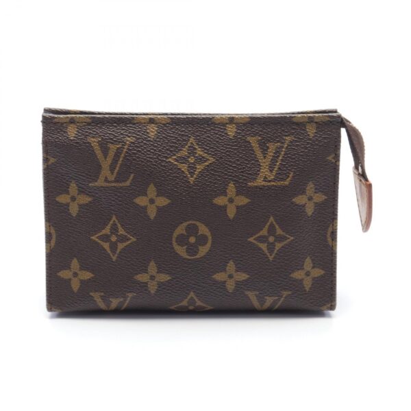 2101218143034 1 Louis Vuitton Posh Toilette 15 Pouch Bag Leather Monogram Brown